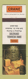 Matchbook Cover - Crane Bathroom Fixtures Downs Contractors Markham ON