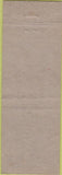 Matchbook Cover - Joe's Restaurant Brooklyn NY lobster