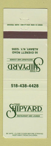Matchbook Cover - Shipyard Restaurant Albany NY WEAR