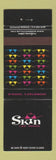 Matchbook Cover - Skin Las Vegas NV Pool Lounge
