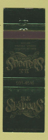 Matchbook Cover - PJ Skiddos Restaurant Fairfax VA WEAR
