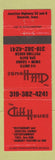 Matchbook Cover - Cliff House Motel Restaurant Decorah IA