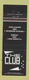 Matchbook Cover - The Club Dance Bar Private