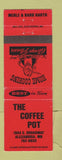 Matchbook Cover - The Coffee Pot Alexandria MN restaurant