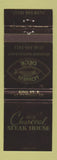 Matchbook Cover - Charcoal Steak House Lower Deck Toronto?