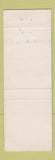 Matchbook Cover - Club El Toro Hudson WY restaurant