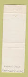Matchbook Cover - Herlocker's Pantry Charlotte NC
