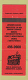 Matchbook Cover - Mama Luigi's Restaurant Italian Bridgeview IL