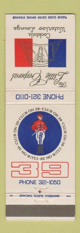 Matchbook Cover - The Little Corporal Restaurant Chicago IL