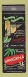 Matchbook Cover - Shangri La Chicago IL WEAR