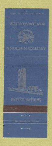 Matchbook Cover - United Nations New York City