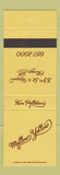 Matchbook Cover - Mellow Yellow Chicago IL Ken Pelletier