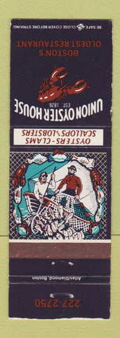 Matchbook Cover - Union Oyster House Boston MA