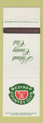 Matchbook Cover - Medinah Country Club IL