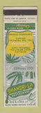 Matchbook Cover - Shangri LA Restaurant Chicago IL WEAR
