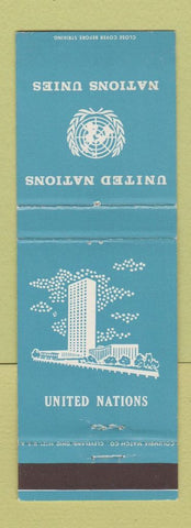Matchbook Cover - United Nations New York City