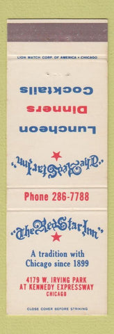 Matchbook Cover - Red Star Inn Chicago IL restaurant