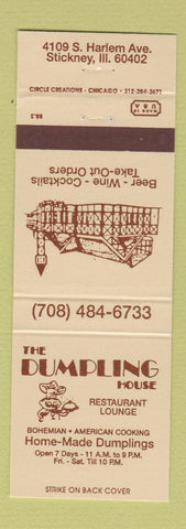 Matchbook Cover - Dumpling House Stickney IL