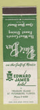 Matchbook Cover - Edward James Hotel St Petersburg FL