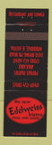 Matchbook Cover - Edelweiss Bistro Norridge IL