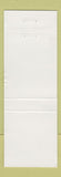 Matchbook Cover - Edelweiss Bistro Norridge IL