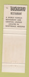 Matchbook Cover - Buckboard Restaurant Scottsdale AZ WEAR