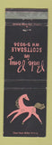 Matchbook Cover - Pink Pony Scottsdale AZ WEAR