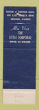 Matchbook Cover - United Crown Room Chicago IL