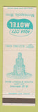 Matchbook Cover - Aqua City Motel Minneapolis MN