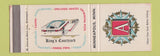 Matchbook Cover - King's Courtyard Ambassador Motor Hotel Minneapolis MN