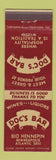 Matchbook Cover - Doc's Bar Minneapolis MN