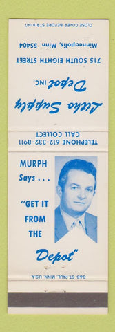 Matchbook Cover - Litho Supply Depot printing  Minneapolis MN