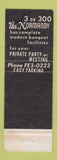 Matchbook Cover - Normandy Motor Hotel Minneapolis MN