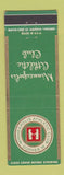Matchbook Cover - Minneapolis Athletic Club Minneapolis MN