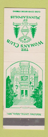 Matchbook Cover - Woman's Club of  Minneapolis MN