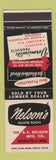 Matchbook Cover - Nelson's Master Roofs Minneapolis MN