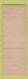 Matchbook Cover - Nelson's Master Roofs Minneapolis MN