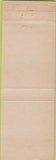 Matchbook Cover - Hotel Matz Bluefield WV