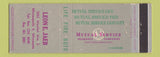 Matchbook Cover - Mutual Service Insurance Leon Jaeb Minneapolis MN