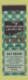 Matchbook Cover - Ray Baron Deli Minneapolis MN