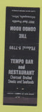 Matchbook Cover - Congo Room Tempo Bar Restaurant Minneapolis MN