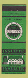Matchbook Cover - Insulite Insulation Mando Minneapolis MN
