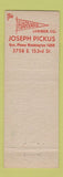 Matchbook Cover - Insulite Insulation Mando Minneapolis MN