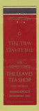 Matchbook Cover - Leaves Tea Shop Minneapolis MN
