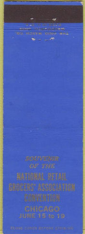 Matchbook Cover - National Retail Grocers Convention Chicago IL