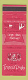 Matchbook Cover - Hotel Francis Drake Minneapolis MN