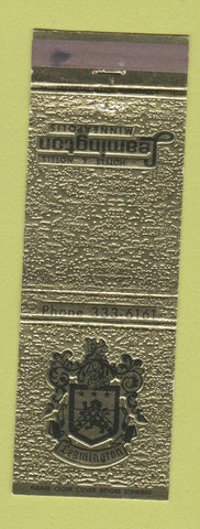 Matchbook Cover - Hotel Leamington Minneapolis MN