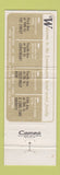 Matchbook Cover - Hotel Leamington Minneapolis MN