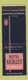 Matchbook Cover - Hotel Nicollet Minneapolis MN