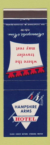 Matchbook Cover - Hampshire Arms Hotel Minneapolis MN